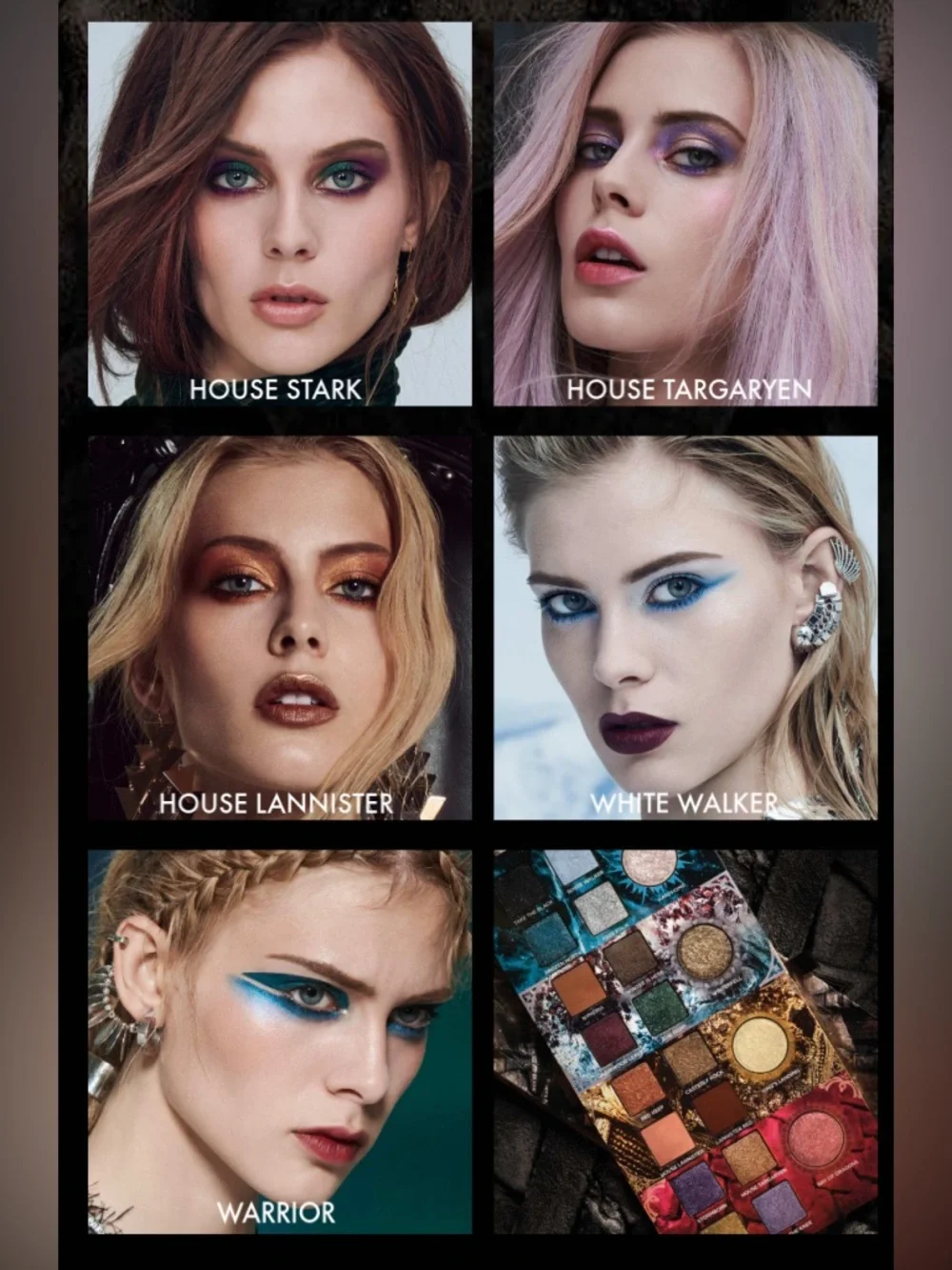 NIB Urban Decay Game of Thrones Eye Shadow Palette